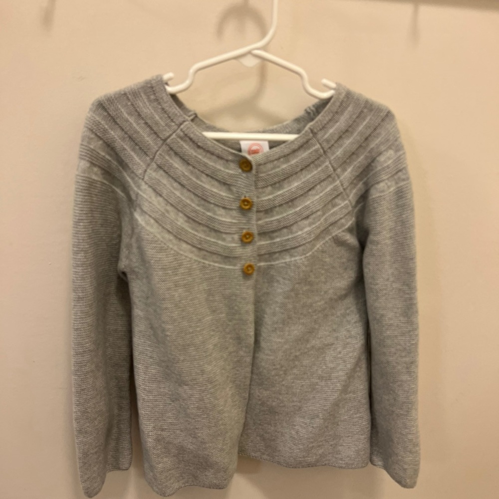Girls grey cardigan